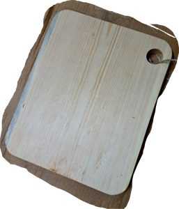 Deska drewniana kuchenna - drewno iglaste