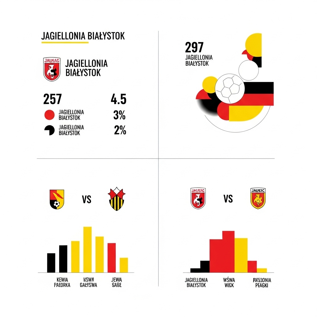 Jagiellonia Białystok rankingi: Aktualna pozycja w tabeli, statystyki i analiza rywali